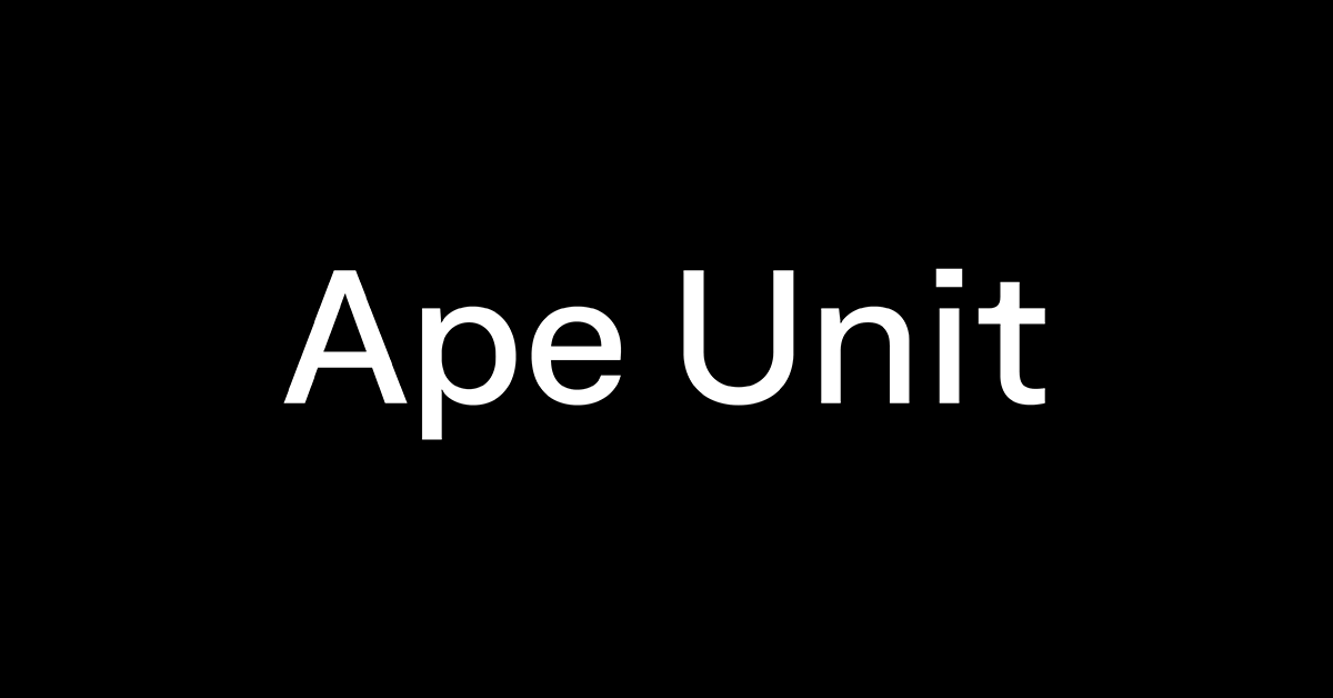 Ape Unit logo